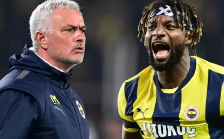 Allan Saint-Maximin'den Mourinho'ya Övgü Dolu Sözler: "Onu Çok Seviyorum"
