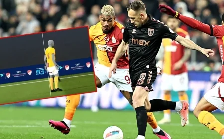 Samsunspor’un Golü Ofsayta Takıldı! Galatasaray Maçında VAR Tartışması
