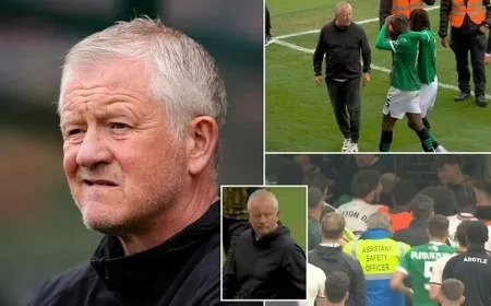 Sheffield United Teknik Direktörü Chris Wilder Olay Çıkardı