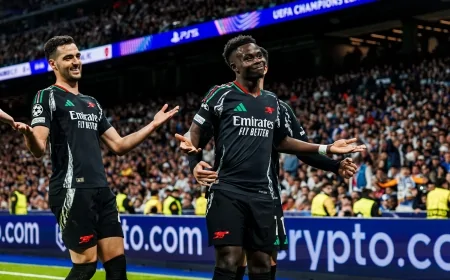 Real Madrid Şampiyonlar Ligi'ne Veda Etti! Arsenal Yarı Final Biletini Kaptı