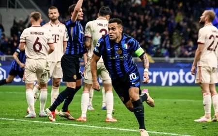 Inter Bayern Münih’i Eledi, Şampiyonlar Ligi’nde Yarı Finalde