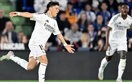 Arda Güler’den Kritik Gol! Real Madrid Deplasmanda Kazandı