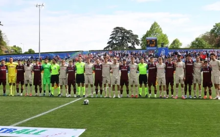 Trabzonspor U19, UEFA Gençlik Ligi Finalinde Barcelona ile Karşılaşacak