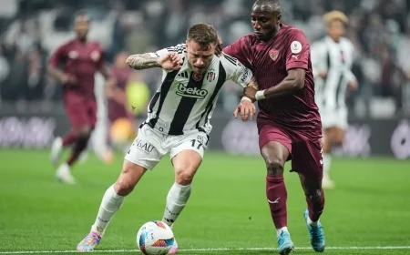 Beşiktaş 5 golle kazandı, Hatayspor küme düştü