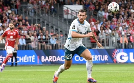 Amine Gouiri'den Hat-Trick! Marsilya, Brest'i 4-1 Yendi