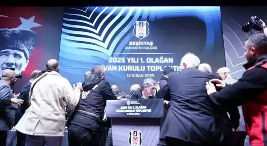 Beşiktaş'tan Resmi Açıklama: Olaylı Kurultay İncelenecek
