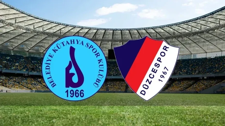 Belediye Kütahyaspor ve Düzcespor 2. Lig İçin Sahada