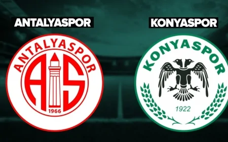 Süper Lig'in 34. Haftası Antalyaspor - Konyaspor Maçıyla Başlıyor