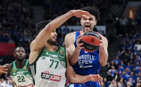 Anadolu Efes Panathinaikos’u 85-82 Skorla Devirdi: Seri 2-2’ye Geldi