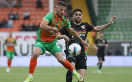 Süper Lig'de Nefes Kesen Mücadele: Alanyaspor 1-1 Kayserispor