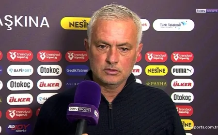 Jose Mourinho'dan derbi sonrası istifa sorusuna yanıt!