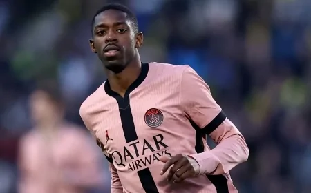 PSG’ye Dev Maç Öncesi Müjde: Ousmane Dembele Antrenmanlara Döndü
