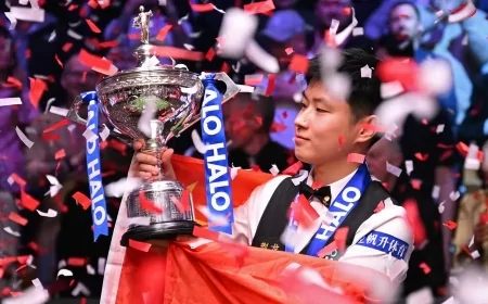 Dünya Snooker Şampiyonu Çinli Yıldız Zhao Xintong Oldu