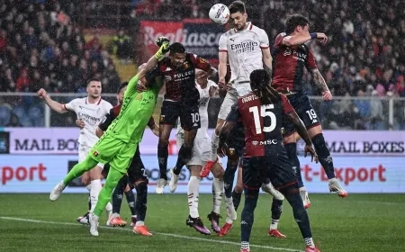 AC Milan, Genoa deplasmanından Altın Değerinde 3 Puanla Döndü