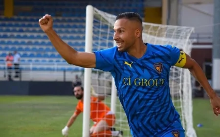 Yasin Öztekin 21 Golle Kariyer Rekoru Kırdı
