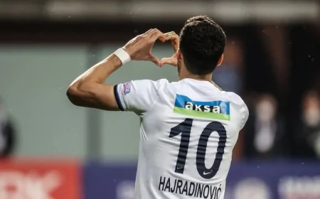 Hajradinovic’ten Dzeko’ya Övgü: Dünya Futbolu İçin Önemli Bir Figür
