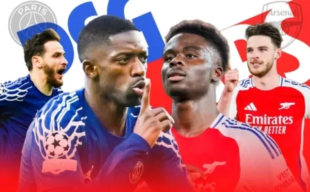 PSG - Arsenal Şampiyonlar Ligi Rövanş Maçı Bu Akşam TRT 1'den Canlı Yayınlanacak