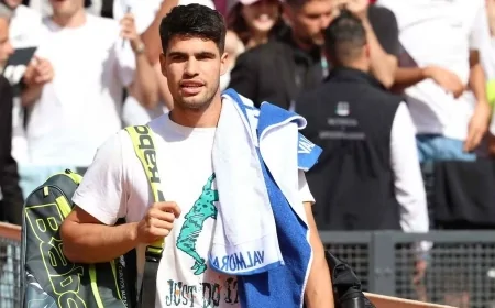 Carlos Alcaraz, Roma'da Sinner'ın Dönüşünü Bekliyor