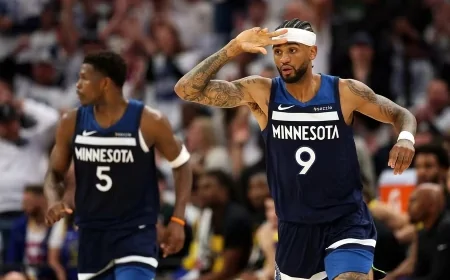 NBA Final Serisi: Curry’siz Warriors dağıldı! Timberwolves seriyi eşitledi!