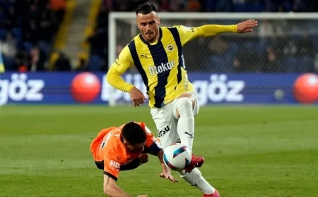 Fenerbahçe’den Başakşehir’e Gol Yağmuru: 4-1
