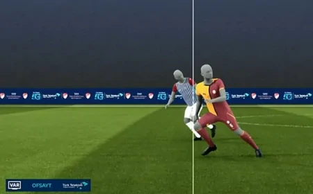 Trabzonspor-Galatasaray Maçında Tartışmalı Pozisyon: Penaltı mı, Ofsayt mı?