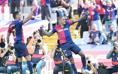 Barcelona’dan El Clasico Zaferi: 7 Gollü Maçta Real Madrid’i 4-3 Yıktı