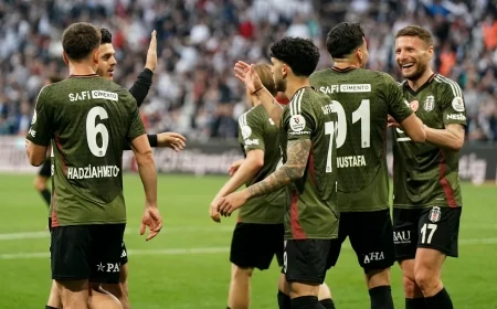 Beşiktaş Farklı Kazandı, 3. Sıraya Yükseldi