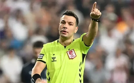 Galatasaray Trabzonspor Kupa Finalinde Düdük Cihan Aydın’da