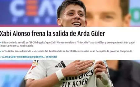 Xabi Alonso'dan Arda Güler'e Tam Destek! "Onu Dünya Yıldızı Yapacak"