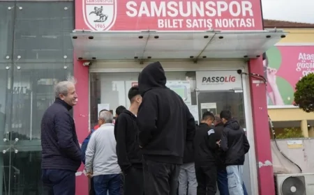Samsunspor’dan Sivasspor Maçına Büyük İlgi: İlk Günden 23 Bin Bilet Satıldı