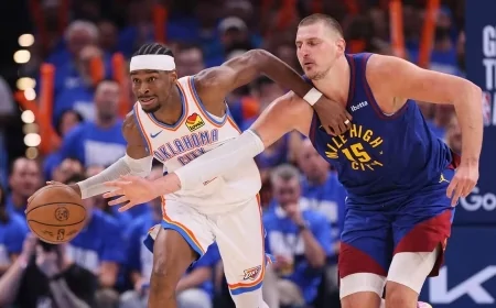 Oklahoma City Thunder, Jokic'in 44 Sayısına Rağmen Denver Nuggets'ı Yıktı: 112-105