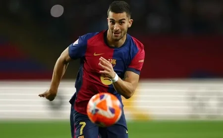Barcelona forveti Ferran Torres apandisit ameliyatı geçirdi