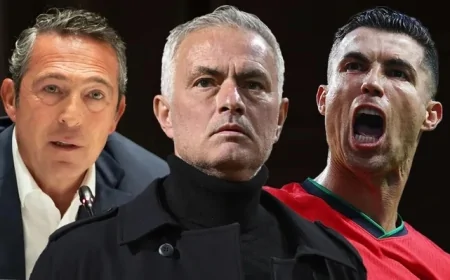 Ali Koç ile Jose Mourinho Arasında Ronaldo Krizi