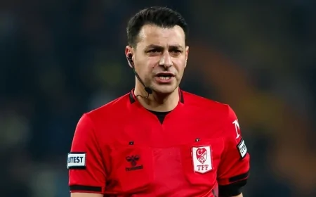 Trendyol Süper Lig 36. Haftasında Maçları Yönetecek Hakemler Açıklandı