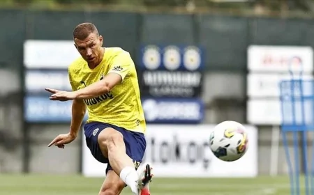 Cesc Fabregas, Fenerbahçe'nin Golcüsü Edin Dzeko'yu İstiyor