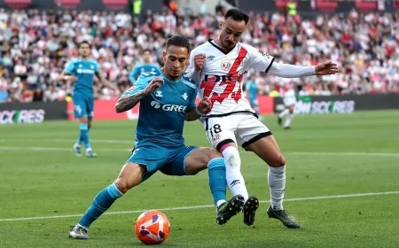 Rayo Vallecano ve Real Betis 2-2 Berabere Kaldı
