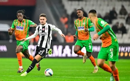 Beşiktaş, Alanyaspor Deplasmanında Seriyi Sürdürmek İstiyor
