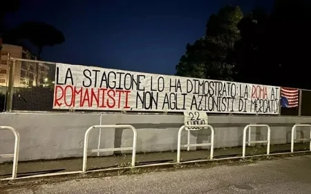 Roma'da Taraftarlar Ayakta: "USA evine dön!"
