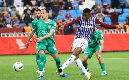Trabzonspor'dan Sakatlık Açıklaması: Bodrum Maçında 4 Kritik Eksik