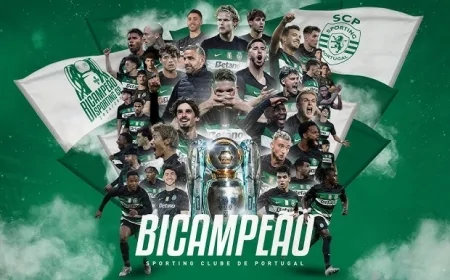 Sporting Lizbon, Portekiz Ligi'nde Şampiyonluğa Ulaştı