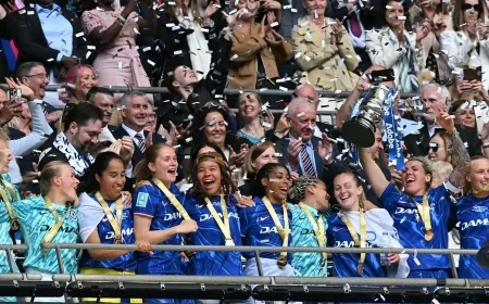 Chelsea, Manchester United’ı 3-0 Mağlup Ederek Kadınlar FA Cup’ta Şampiyon Oldu