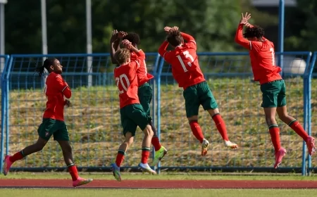 Cristiano Ronaldo'nun Oğlu Portekiz'de İlk Gollerini Attı