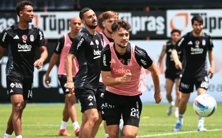 Beşiktaş, Rizespor Maçı Hazırlıklarını Sürdürüyor