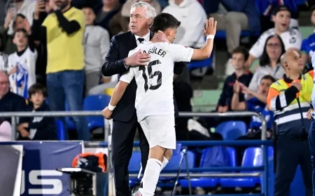 Arda Güler’den Ancelotti’ye Duygusal Veda: “Minnettarım Bayım”
