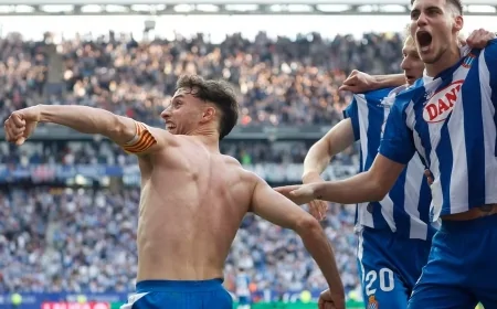 Espanyol, Las Palmas’ı 2-0 Mağlup Ederek LaLiga’da Kalmayı Başardı
