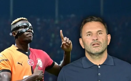 Okan Buruk'tan heyecanlandıran Victor Osimhen transfer açıklaması
