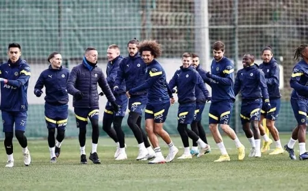 Fenerbahçe ekibi Konyaspor maçına hazırlanıyor