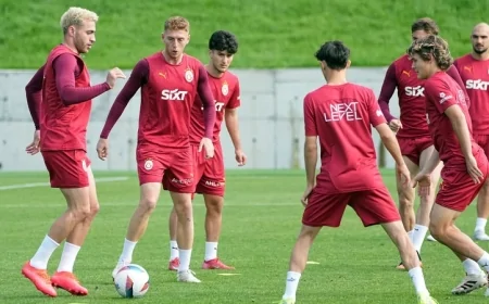 Galatasaray, Başakşehir Maçına Hazır! Antrenman Tamamlandı