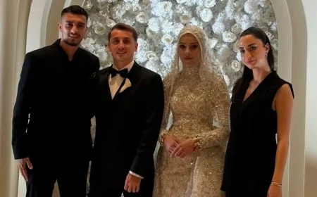 Kerem Aktürkoğlu ve Ceren Azak Kocaeli’de Evlendi
