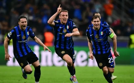 Inter, Münih’te PSG Karşısında Şampiyonlar Ligi Finaline Hazır